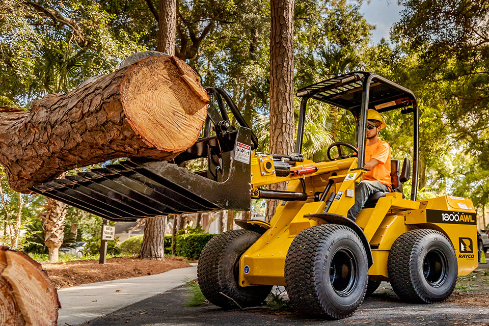 Morbark Debuts Articulated Wheel Loader Stump Cutter At Tci Expo Wood Business