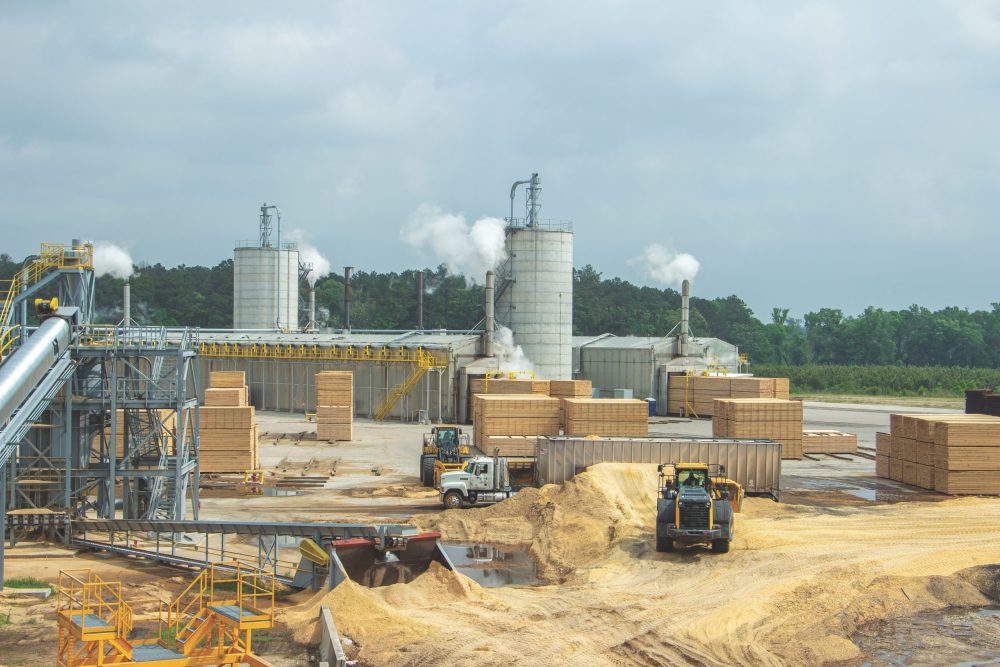 Angelina Forest Products continuous kiln