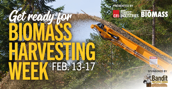 The inaugural Biomass Harvesting Week is coming soon