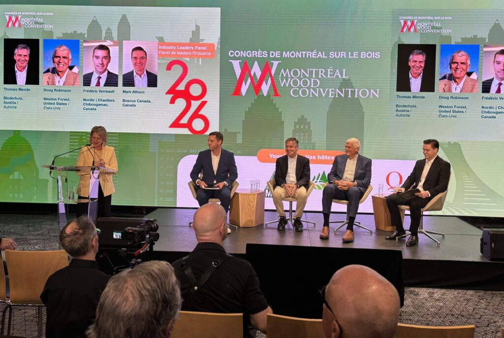 Montreal Wood Convention panel discusses housing starts, mass timber, R&R market, and tariffs